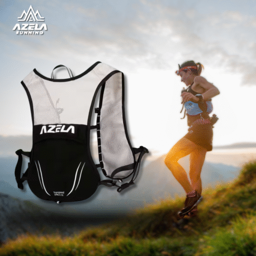 1-15 Chaleco Unisex para Correr (Color Negro) - AZELA