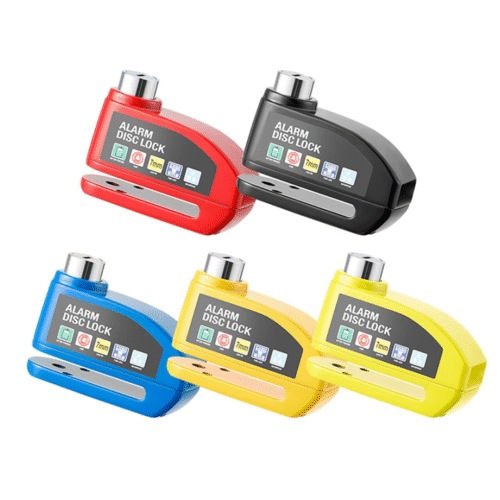 1-206 Candado con Alarma de Disco para Bicicleta y Motocicleta