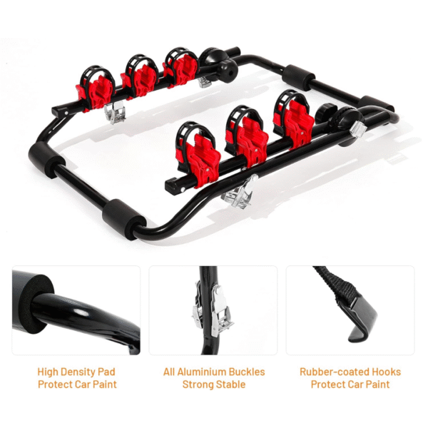 Transbike con Soporte para 3 Bicicletas