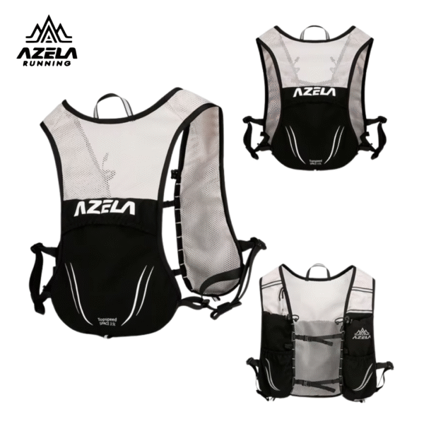 Chaleco Unisex para Correr (Color Negro) - AZELA