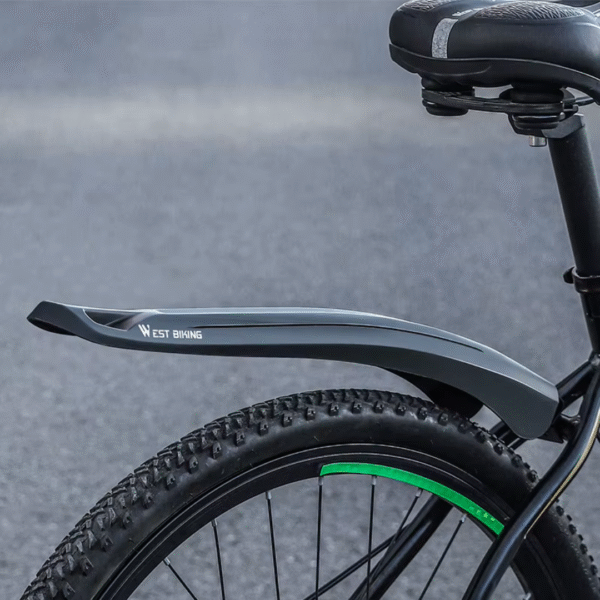 Guardabarros Delantero y Trasero MTB (Negro) - WEST BIKING