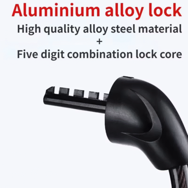 Manguera de Acero con Candado y Contraseña - Foston