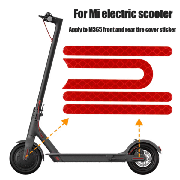 Pegatinas de señal para patinete (varios colores)