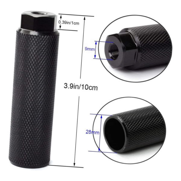 Reposapiés BMX (Negros)