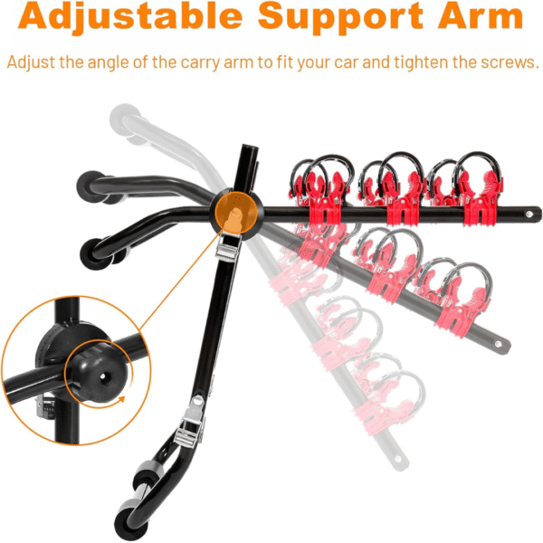 Transbike con Soporte para 3 Bicicletas