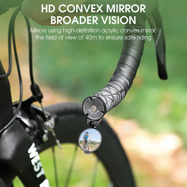 Retrovisor individual (Negro) - West Biking