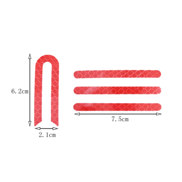 Pegatinas de señal para patinete (varios colores)