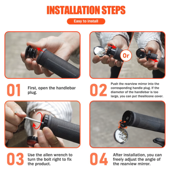 Espejo Retrovisor con intermitente - BRACYC