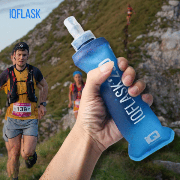 Botella de hidratación IQFLASK de TPU de 250 ml y 500 ml