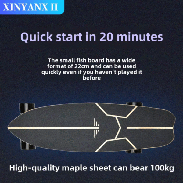 PATÍN ELÉCTRICO XINYAN 150W DE POTENCIA 22km/h CON CONTROL INALÁMBRICO