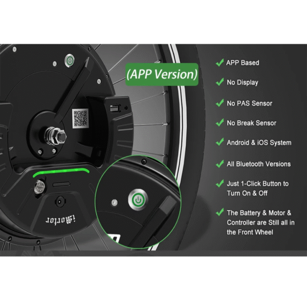 MOTOR DE RUEDA ELÉCTRICO LLANTA 29