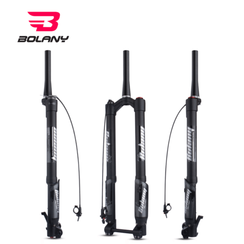 1-161 BOLANY 680 R29 Horquilla de Suspensión Invertida Bloqueo de Manillar de Aire Hidráulico Cónico