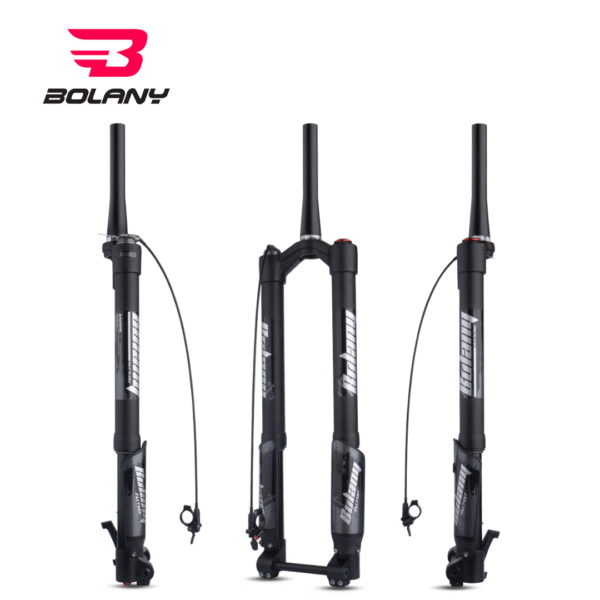 BOLANY 680 R29 Horquilla de Suspensión Invertida Bloqueo de Manillar de Aire Hidráulico Cónico