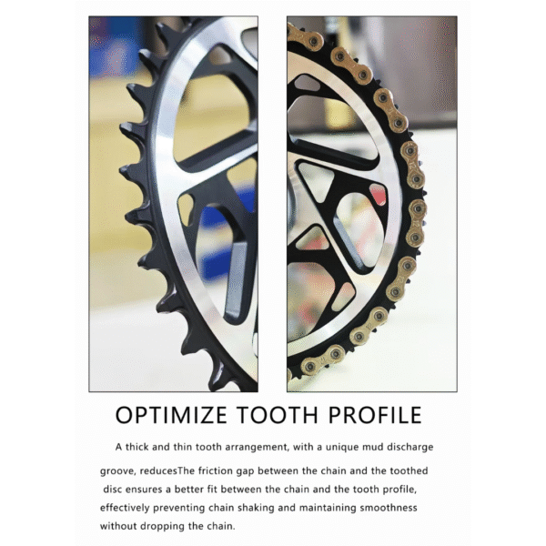 Corona SRAM DIRECT GOLDIX Redondo de 8 Tornillos, Varios Tamaños