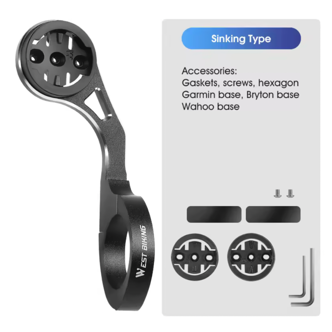 Soporte GPS - WEST BIKING Aluminio