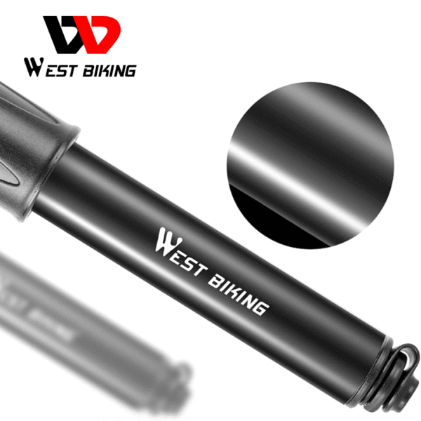 Bomba de Aire WEST BIKING Con Manguera 100PSI