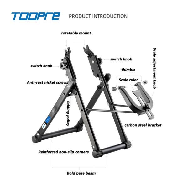 Centralizador y Alineador de Ruedas Portátil TOOPRE