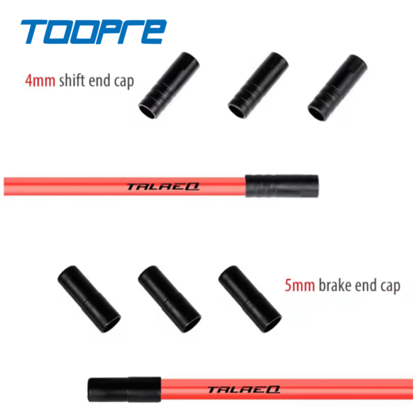 Caja de Terminales de Conductos de Nylon TOOPRE 1000 Unidades – 4mm Y 5mm