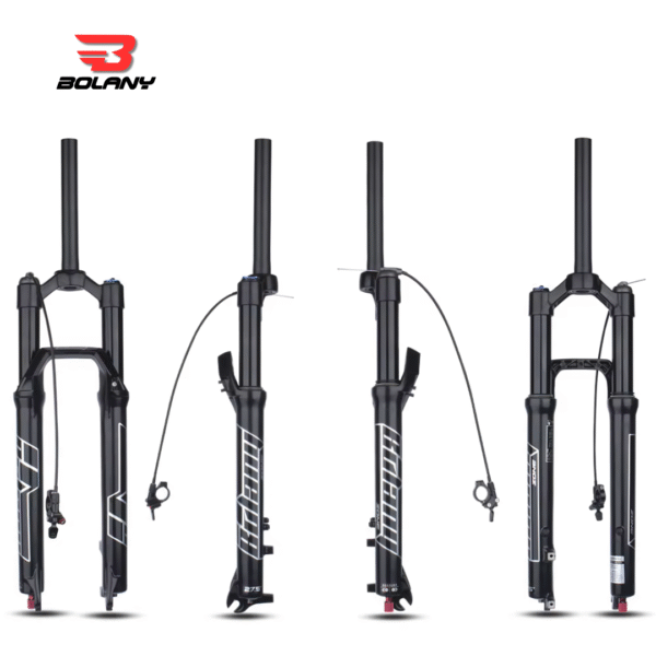 Horquilla de Suspensión BOLANY ZONE R29, Bloqueo de Manillar Neumático e Hidráulico, Recta