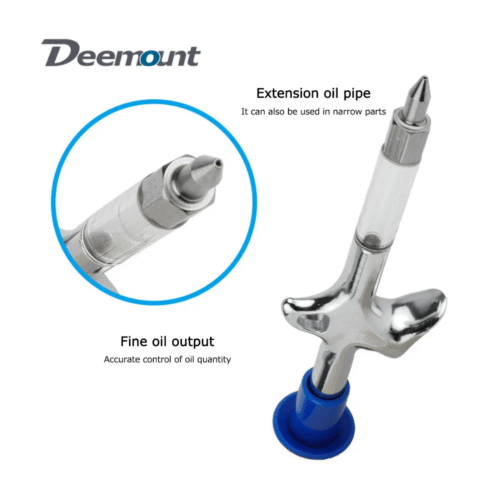 Jeringa Aplicadora de Grasa Demontada para Tubo