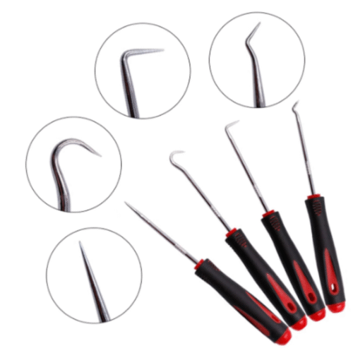 Juego de 4 Llaves con Punta Afilada