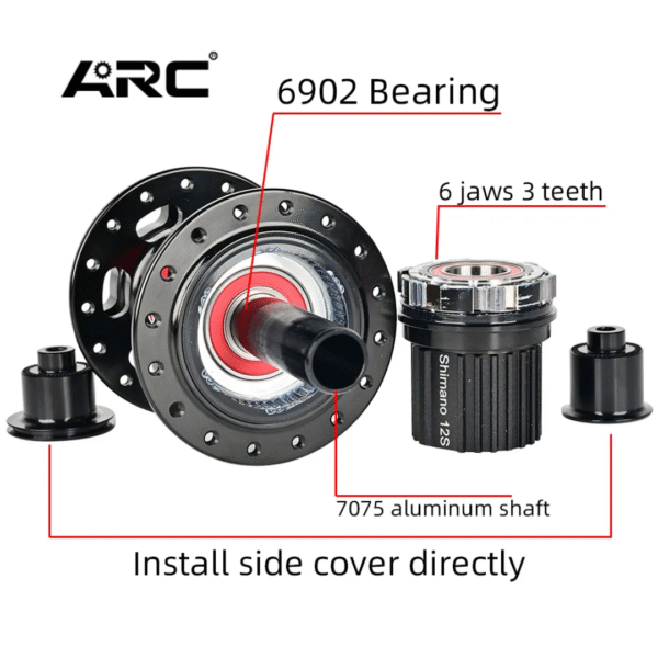 Buje ARC MT009 MICRO SPLINE Y XD – 32H