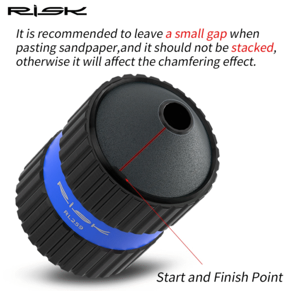 Limpiador de Rebabada de Llaves RISK