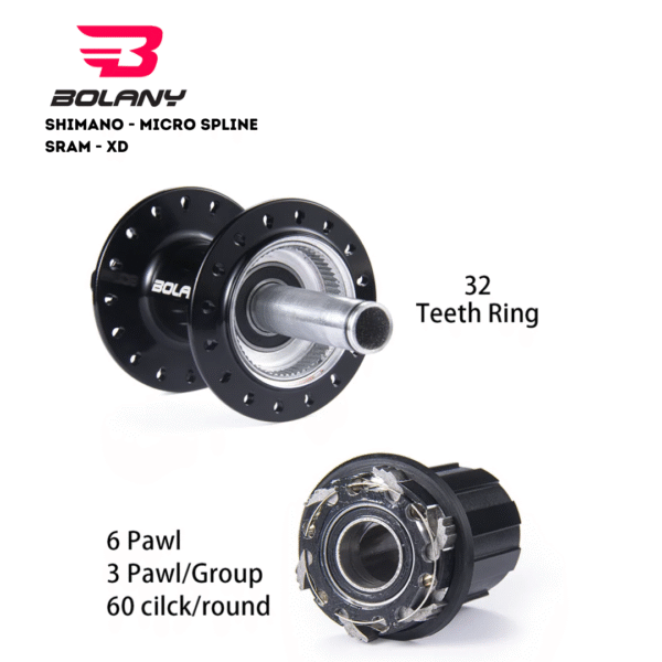 Buje BOLANY BOOST MICRO SPLINE Y XD – 32H