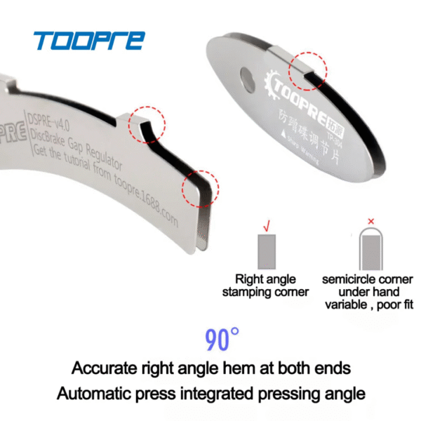 Placa de Disco Alineador de Aluminio TOOPRE con Aalmohadilla