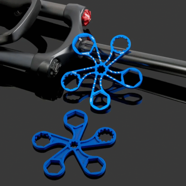 Llave TOOPRE para Tapón de Suspensión que Contiene 5 Tamaños