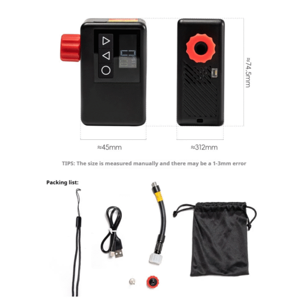 Bomba de Aire Eléctrica Mini OFFBONDAGE 120 PSI