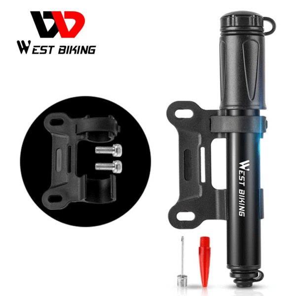 Bomba de Aire WEST BIKING Con Manguera 100PSI