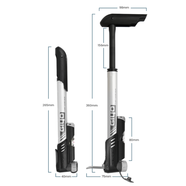 Manómetro Bomba de Aire GIYO 120PSI