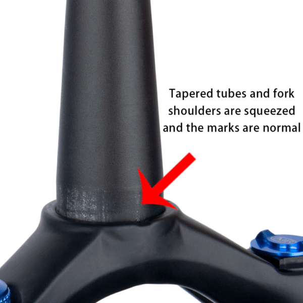 BOLANY 34 R29 Horquilla de Suspensión Aire y Bloqueo Hidráulico del Manillar Eje Cónico 15mm