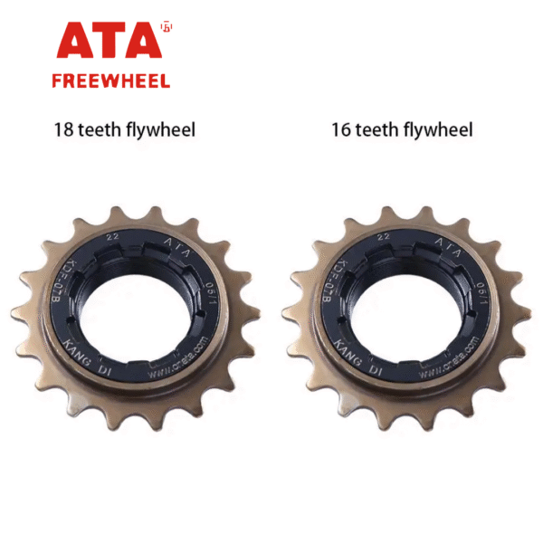 Trinquete ATA BMX GOLD con rosca de 16 y 18 dientes