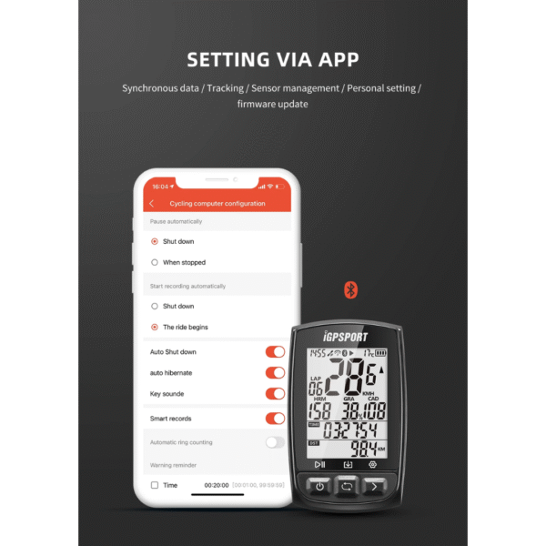 GPS IGPSPORT SMART IPX7 IGS50S