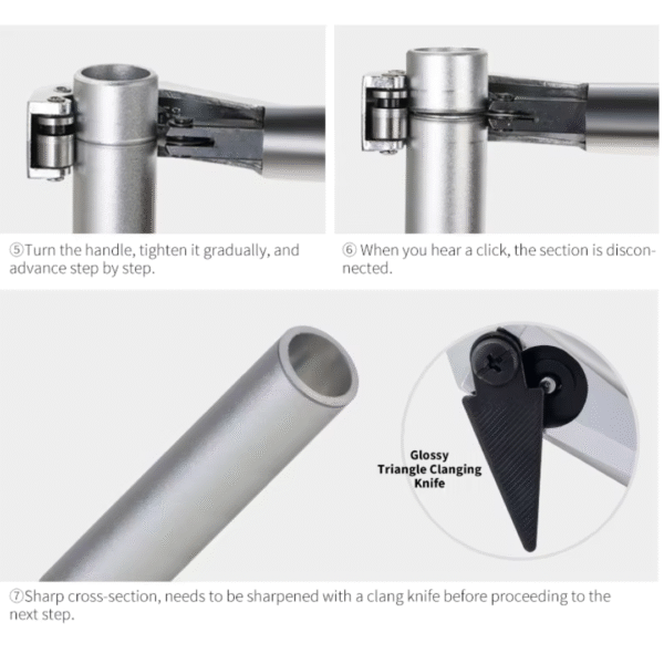 Llave de Plata para Cortador de Tubos TOOPRE