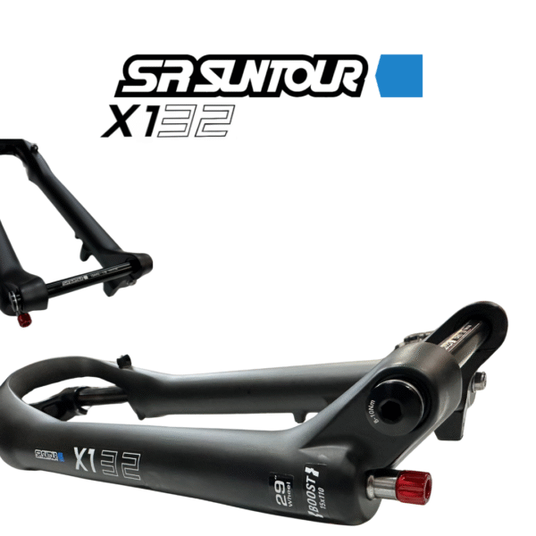 Horquilla de Suspensión Cónica SRSUNTOUR R29 X1 32 Eje 100mm 15*110mm Negro