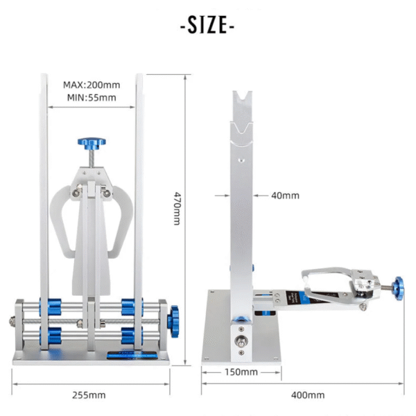 Centralizador y Alineador de Ruedas TOOPRE con Manómetro