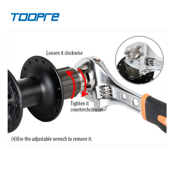 Llave de Buje Libre TOOPRE (Núcleo Cúbico)