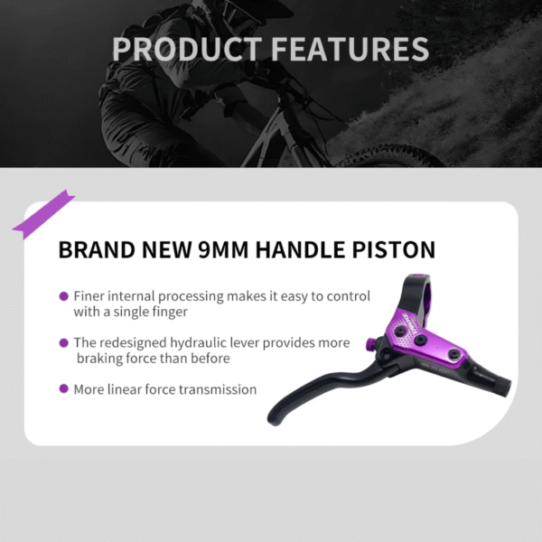 Kit de Freno HIDRÁULICO de 4 Pistones TANKE TB650, Varios Colores