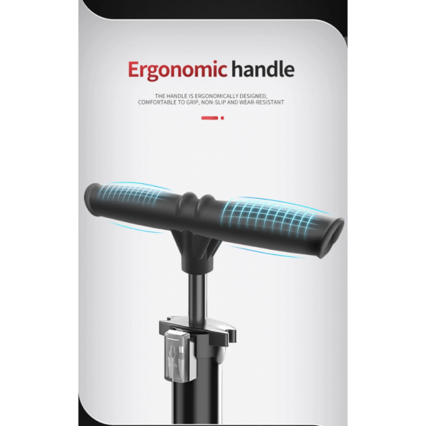 Mamómetro Bomba de Aire SUPER PUMP 160PSI – Soporte de Pie