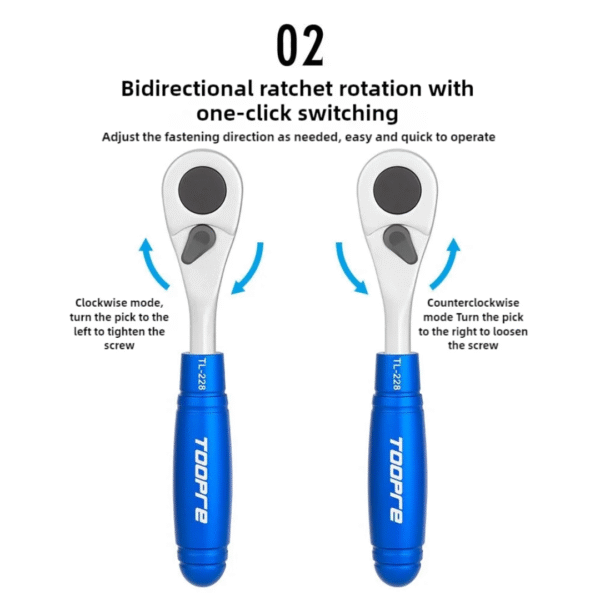 Herramientas TOOPRE Mini Click Key Estuche / Adaptadores / Parche