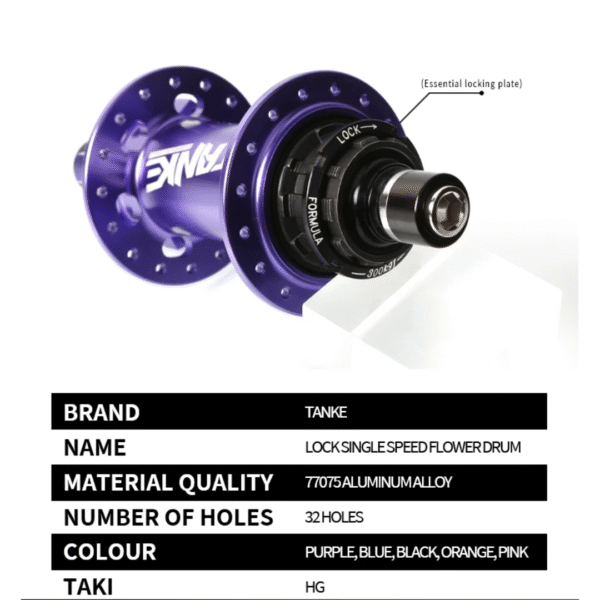 Buje TANQUE 32H DIRT JUMPING FREERIDE Varios Colores