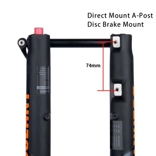 BOLANY 34 R29 Horquilla de Suspensión Aire y Bloqueo Hidráulico del Manillar Eje Cónico 15mm