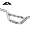 Manillar BMX Hierro 250mm 25.4mm Cromado