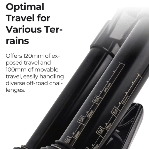 Horquilla de Suspensión BOLANY SHINED R29 Manillar Aire e Hidráulica Cónica