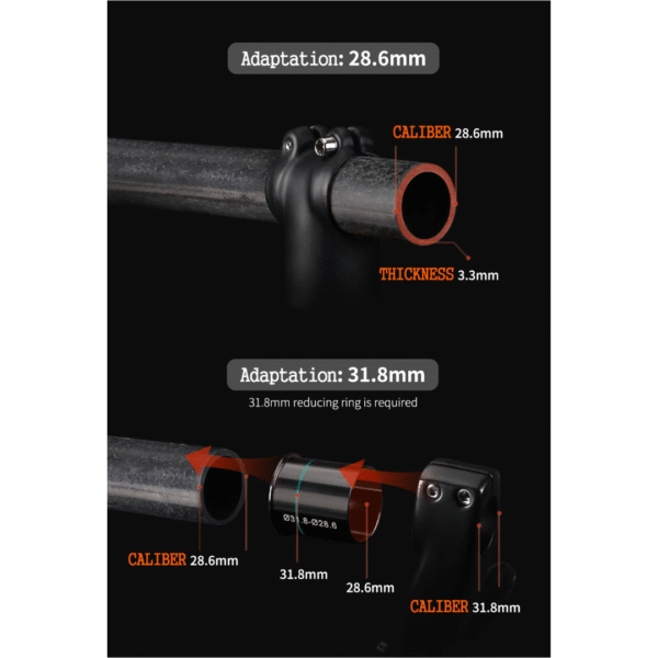 Horquilla Rígida de Carbono TOSEEK R29