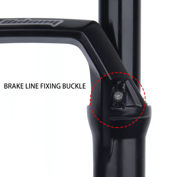 Horquilla de Suspensión BOLANY ZONE R29, Bloqueo de Manillar Neumático e Hidráulico, Recta