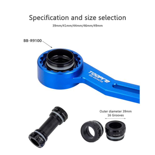 TOOPRE Extractor de Llaves Caja Central 5 Tamaños